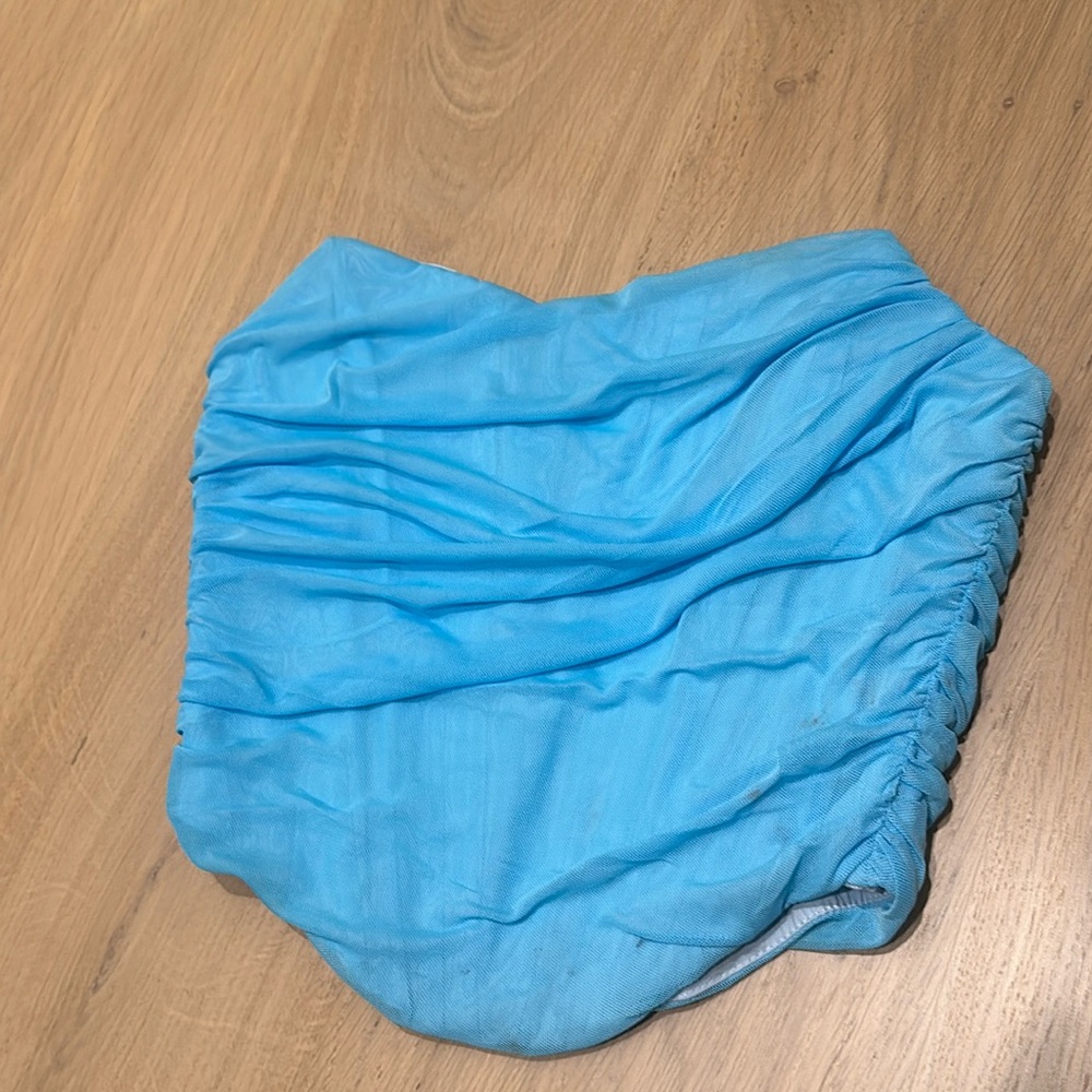 Light blue SHEIN corset